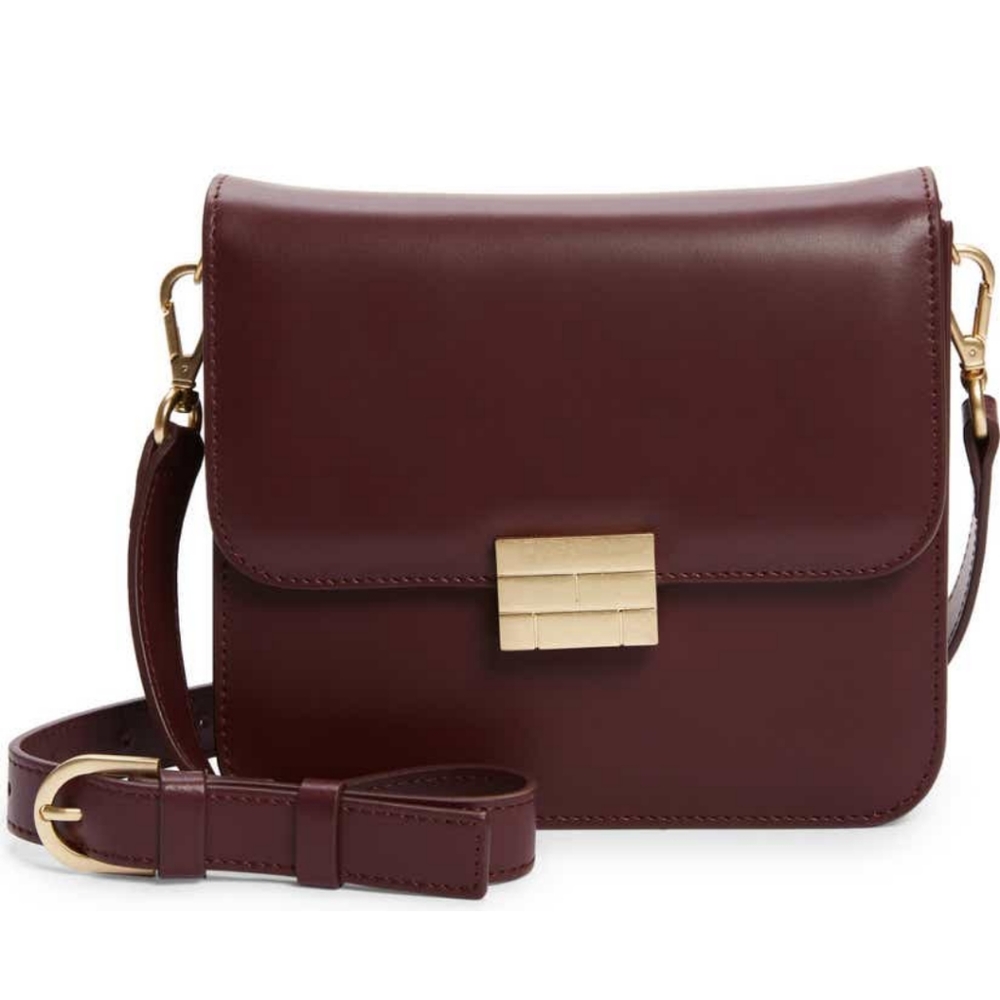 Frame Le Signature Smooth Leather Crossbody Bag - NWT
